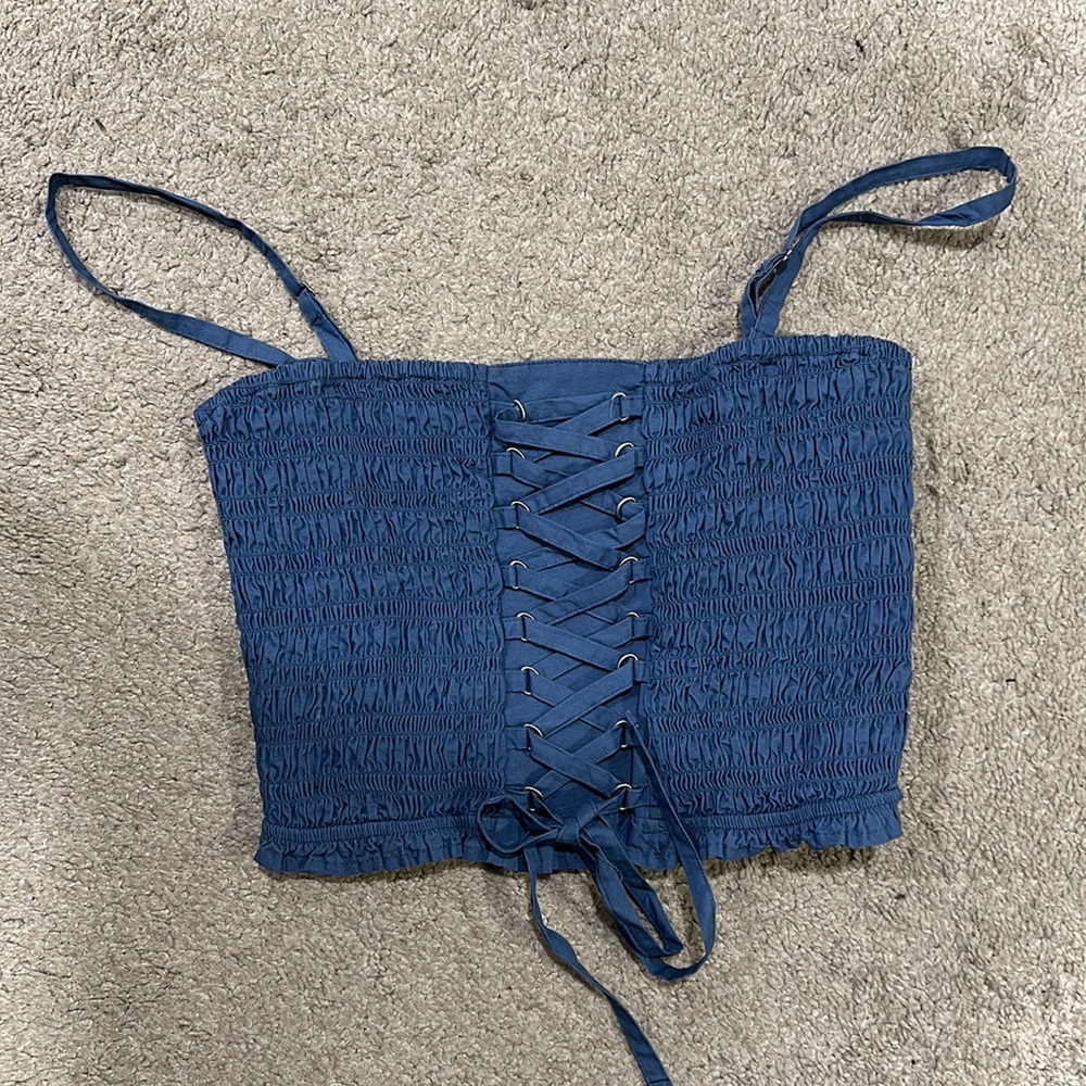American Eagle Cropped Top Corset